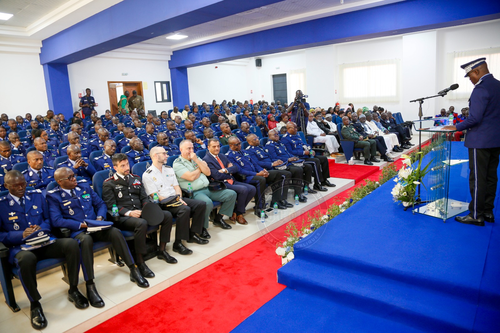 Cérémonie de présentation des vœux au haut commandant de la Gendarmerie nationale